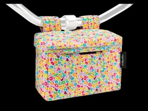 Electra Leopard Handlebar Bag with Lid