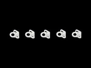 Eurofender Stainless Steel Chainstay Clips - Set of 5