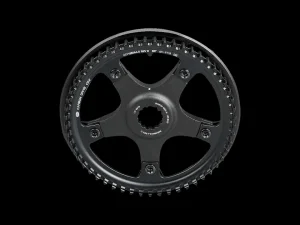 Gates Belt CDX 55T Chainring With Bosch Gen 5 Spider & Bashguard