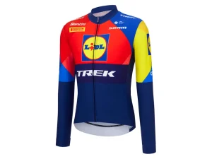Koszulka termiczna z długim rękawem Santini Lidl-Trek Team Replica LS Thermal Race