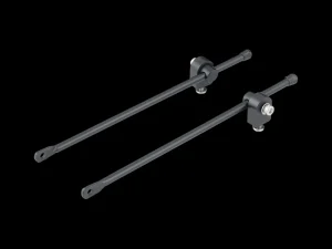 Prosta aluminiowa podp&oacute;rka I-Type 250mm do bagażnika Trek Diamant Villiger