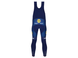 Termiczne spodnie elastyczne z szelkami Santini Lidl-Trek Team Replica