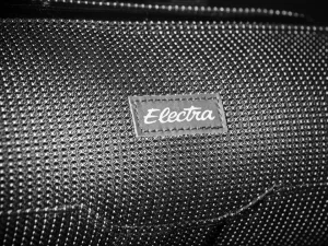 Torba na kierownicę Electra Reflective Charcoal Cylinder odblaskowa