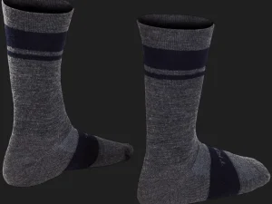 Trek Race Crew Cushioned Merino Wool Cycling Sock
