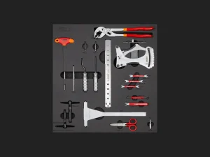 Unior Shared Bench Drawer - 2 Tool Tray Set